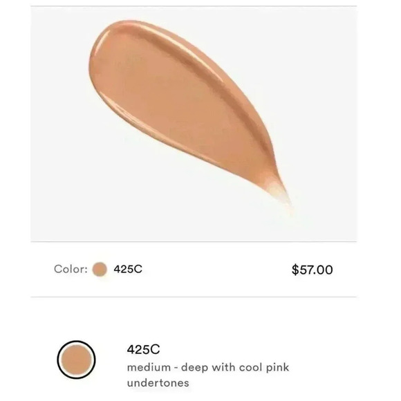 Lancome Teint Idole Ultra Wear Care and Glow Foundation 425C 1 FL OZ - Picture 3 of 3